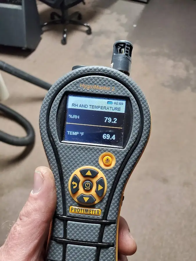 Moisture meter humidity assessment for Fire & Smoke Damage Restoration in Detroit